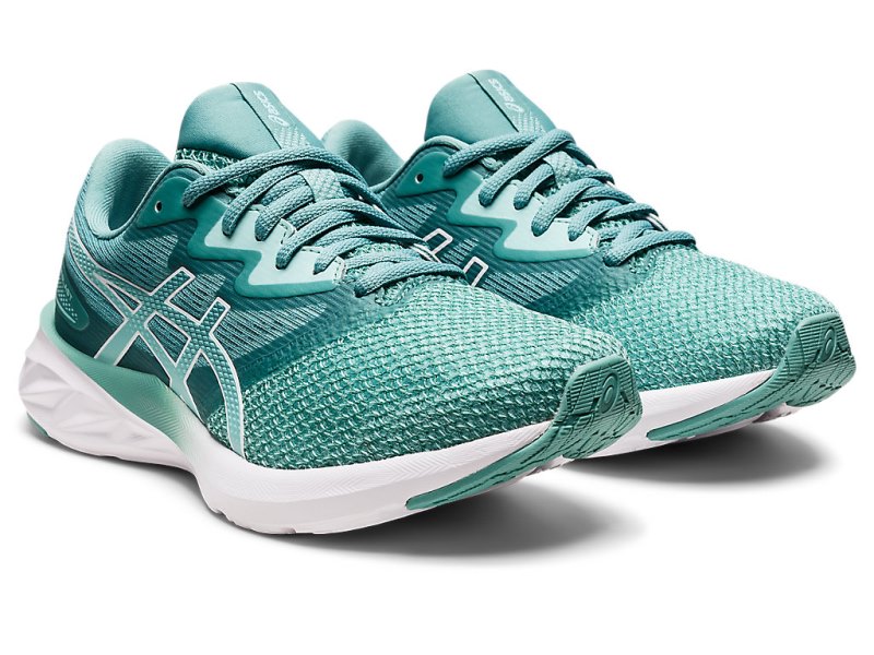 Asics Fuzeblast Tekaški Čevlji Ženske Zelene Bele | SI8054-229