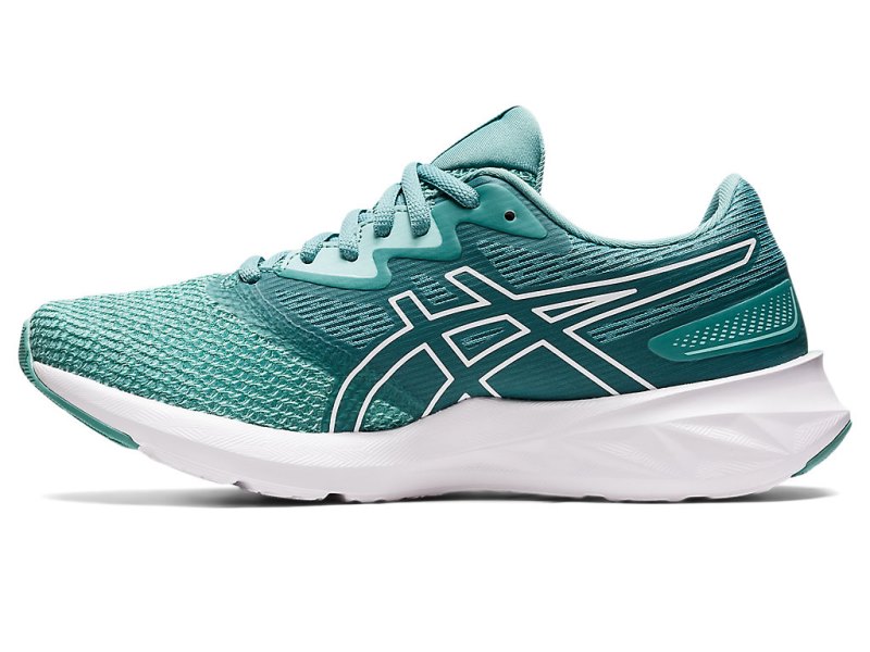 Asics Fuzeblast Tekaški Čevlji Ženske Zelene Bele | SI8054-229