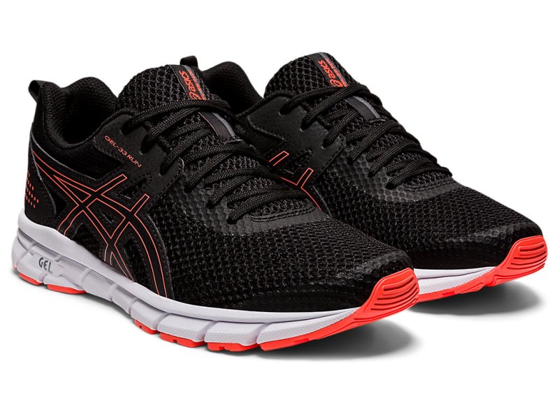 Asics Gel-33 Tekaški Čevlji Ženske Črne Koralne | SI7344-821