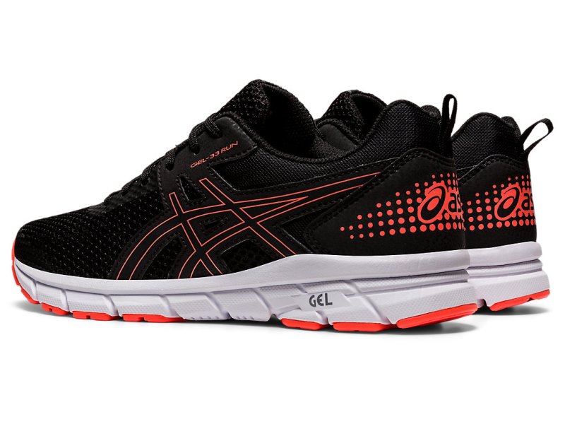 Asics Gel-33 Tekaški Čevlji Ženske Črne Koralne | SI7344-821