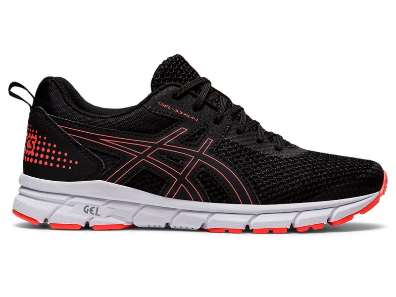 Asics Gel-33 Tekaški Čevlji Ženske Črne Koralne | SI7344-821