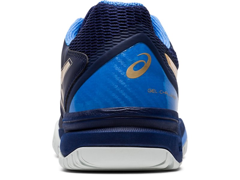 Asics Gel-challenger 12 Teniški Copati Moški Temno Modre Rumene | SI0613-828