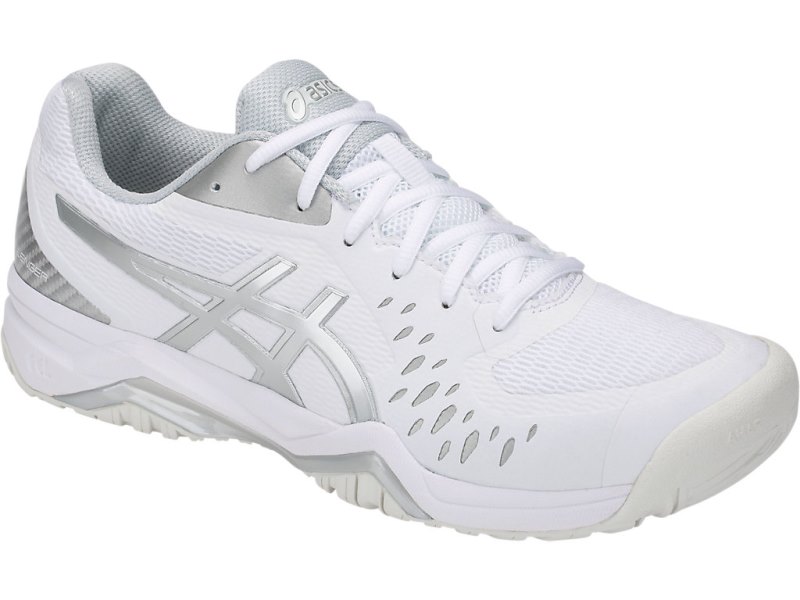 Asics Gel-challenger 12 Teniški Copati Moški Bele Srebrne | SI0883-610