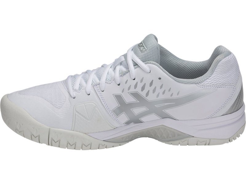 Asics Gel-challenger 12 Teniški Copati Moški Bele Srebrne | SI0883-610