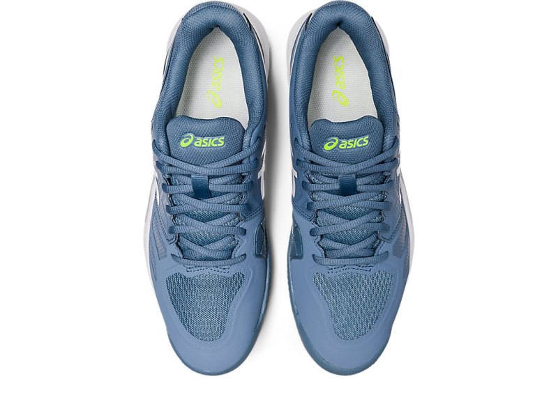 Asics Gel-challenger 13 Clay Teniški Copati Moški Sive Modre Bele | SI9687-811