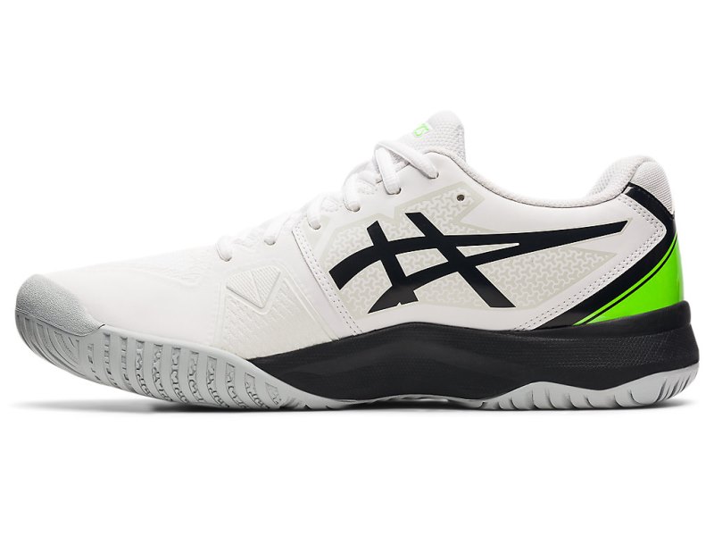 Asics Gel-challenger 13 Teniški Copati Moški Bele Zelene | SI7499-209