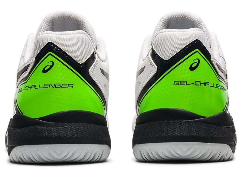 Asics Gel-challenger 13 Teniški Copati Moški Bele Zelene | SI7499-209