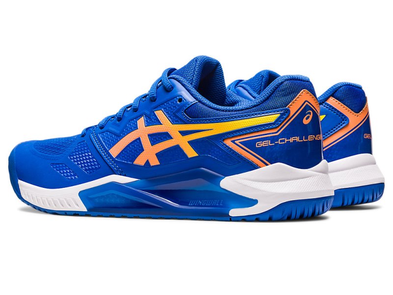 Asics Gel-challenger 13 Teniški Copati Moški Modre Oranžne | SI9647-625