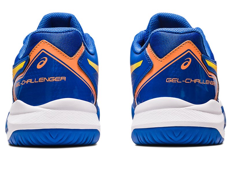 Asics Gel-challenger 13 Teniški Copati Moški Modre Oranžne | SI9647-625