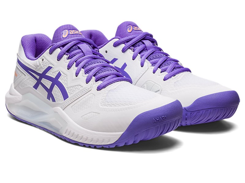 Asics Gel-challenger 13 Teniški Copati Ženske Bele Vijolične | SI2550-354