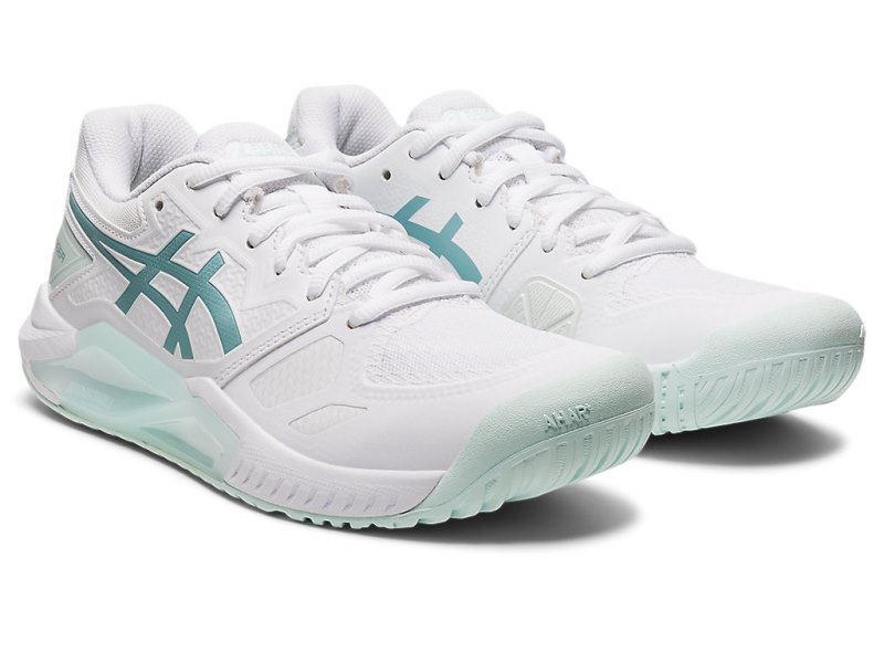 Asics Gel-challenger 13 Teniški Copati Ženske Bele Modre | SI5731-680