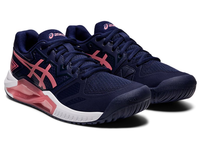 Asics Gel-challenger 13 Teniški Copati Ženske Temno Modre Roza | SI8700-478