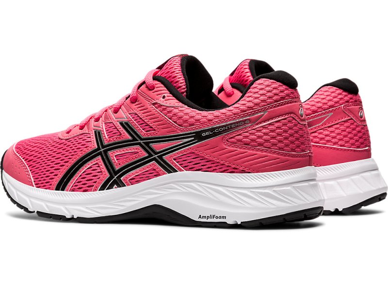 Asics Gel-contend 6 Tekaški Čevlji Ženske Roza Srebrne | SI9206-038