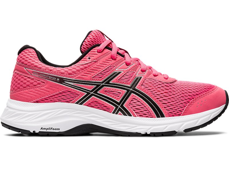 Asics Gel-contend 6 Tekaški Čevlji Ženske Roza Srebrne | SI9206-038