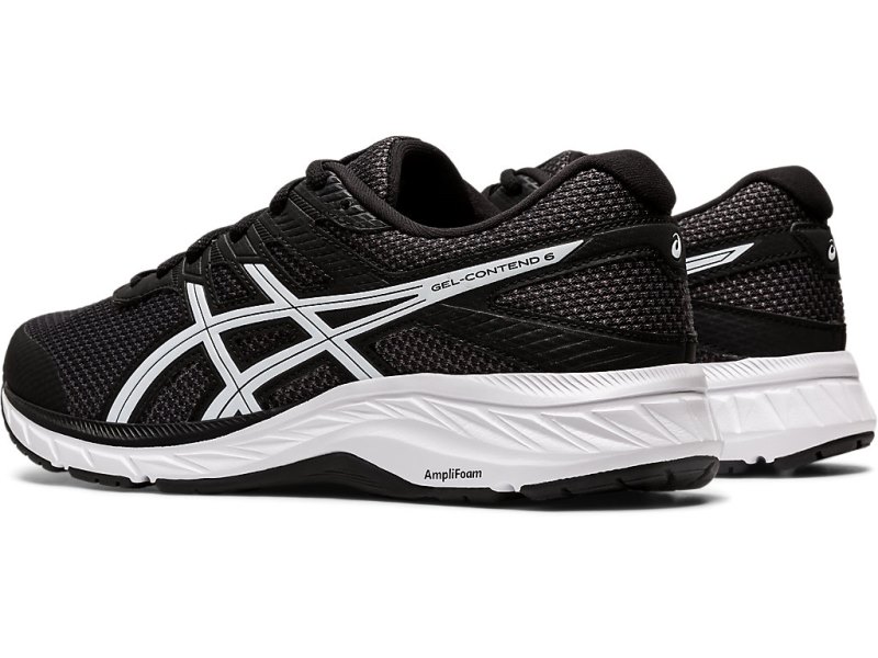 Asics Gel-contend 6 Twist Tekaški Čevlji Ženske Temno Sive Bele | SI5565-395