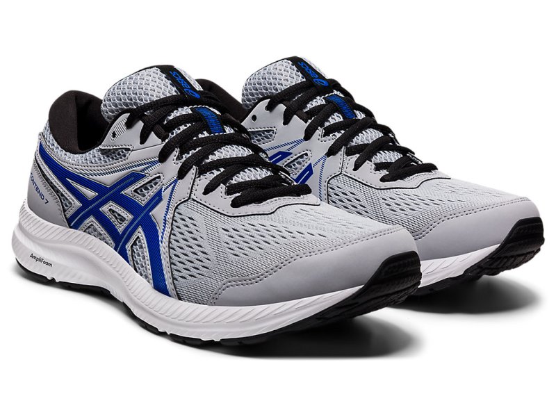 Asics Gel-contend 7 (4E) Tekaški Čevlji Moški Sive Modre | SI2427-991