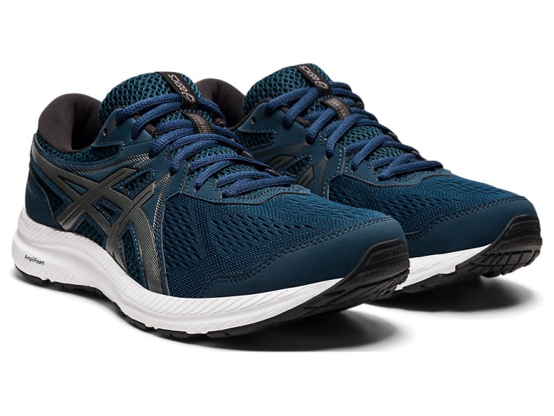 Asics Gel-contend 7 Tekaški Čevlji Moški Modre Črne | SI9991-831