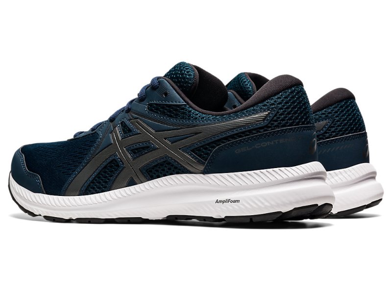 Asics Gel-contend 7 Tekaški Čevlji Moški Modre Črne | SI9991-831