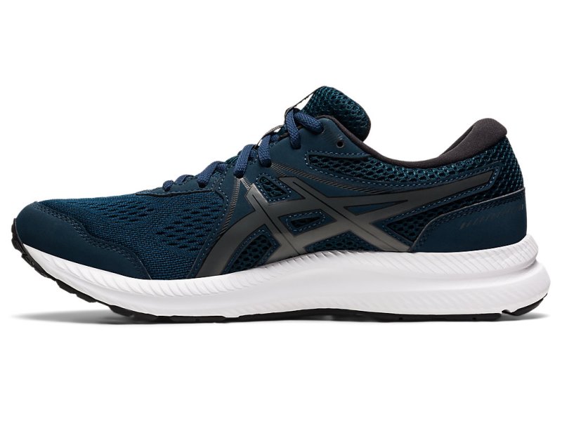 Asics Gel-contend 7 Tekaški Čevlji Moški Modre Črne | SI9991-831