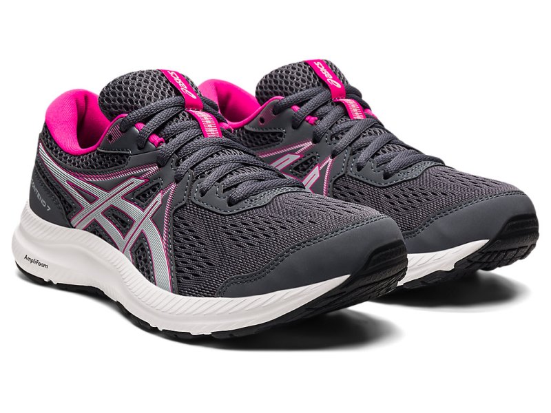 Asics Gel-contend 7 Tekaški Čevlji Ženske Sive Sive | SI2672-333