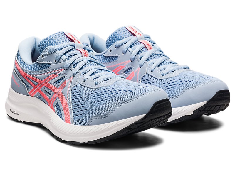 Asics Gel-contend 7 Tekaški Čevlji Ženske Svetlo Modre Koralne | SI3233-999