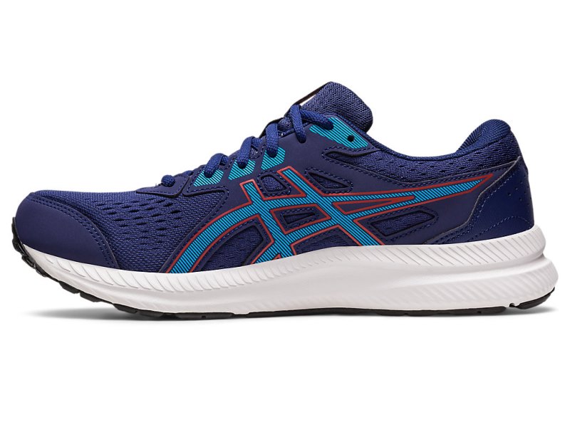 Asics Gel-contend 8 Tekaški Čevlji Moški Indigo Modre Modre | SI1237-883