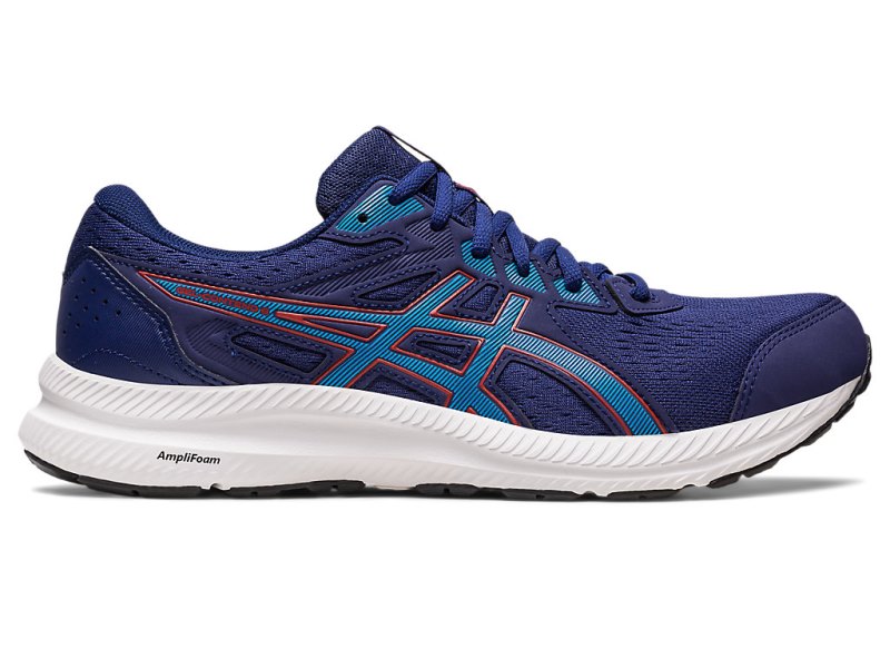 Asics Gel-contend 8 Tekaški Čevlji Moški Indigo Modre Modre | SI1237-883