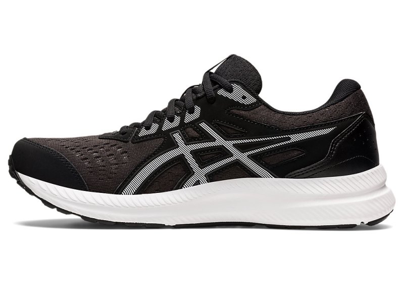 Asics Gel-contend 8 Tekaški Čevlji Moški Črne Bele | SI1500-578