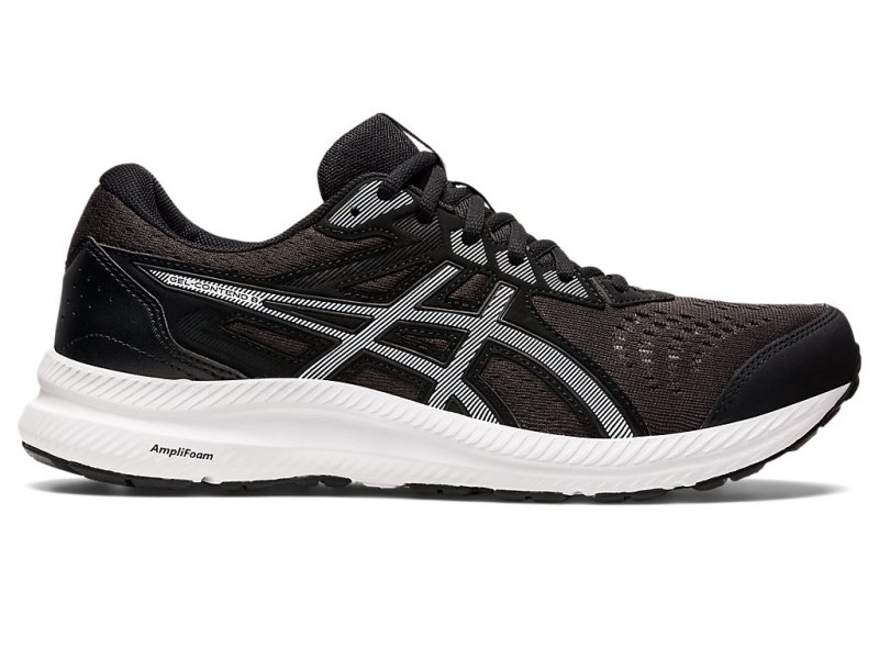 Asics Gel-contend 8 Tekaški Čevlji Moški Črne Bele | SI1500-578