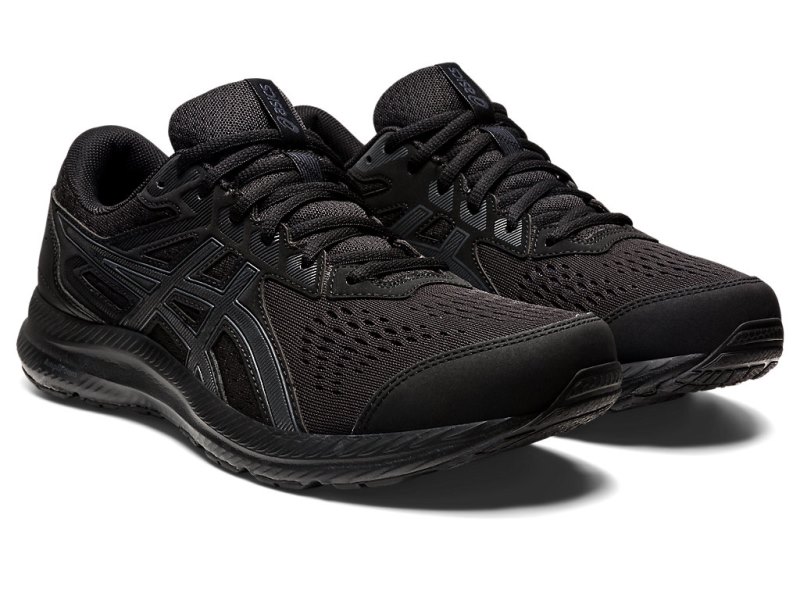 Asics Gel-contend 8 Tekaški Čevlji Moški Črne Sive | SI3877-554