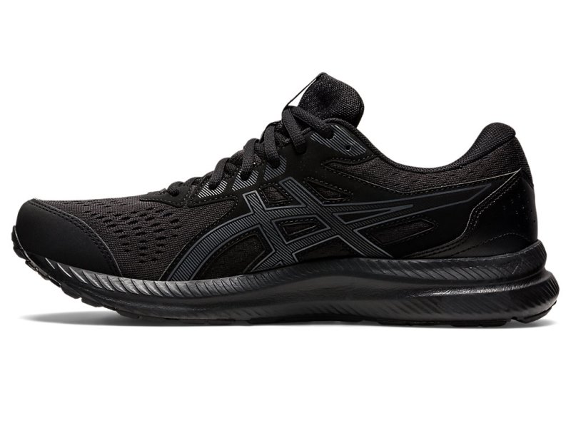 Asics Gel-contend 8 Tekaški Čevlji Moški Črne Sive | SI3877-554