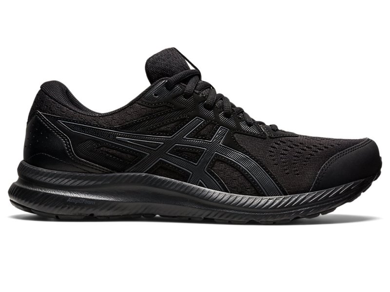 Asics Gel-contend 8 Tekaški Čevlji Moški Črne Sive | SI3877-554