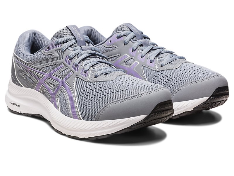 Asics Gel-contend 8 Tekaški Čevlji Ženske Sive Vijolične | SI0545-333