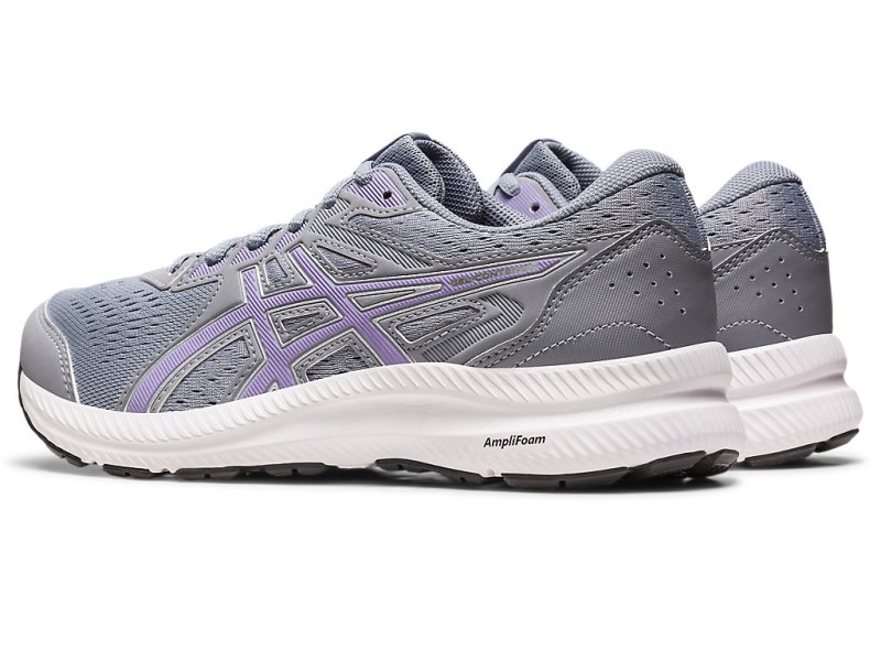 Asics Gel-contend 8 Tekaški Čevlji Ženske Sive Vijolične | SI0545-333