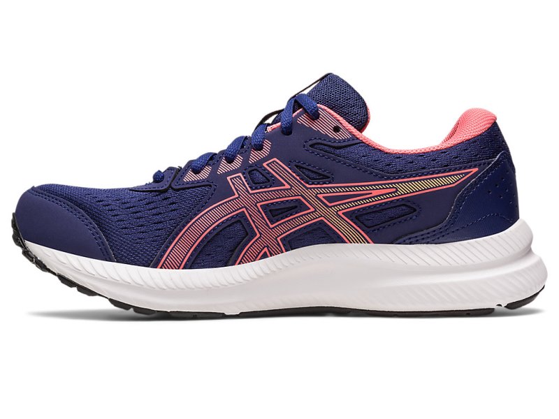 Asics Gel-contend 8 Tekaški Čevlji Ženske Indigo Modre Koralne | SI2909-444