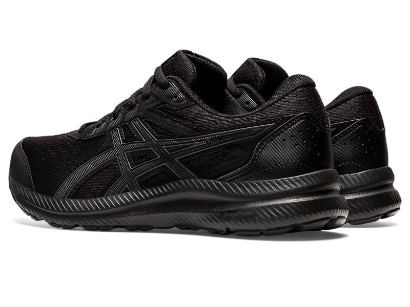 Asics Gel-contend 8 Tekaški Čevlji Ženske Črne Sive | SI3399-063