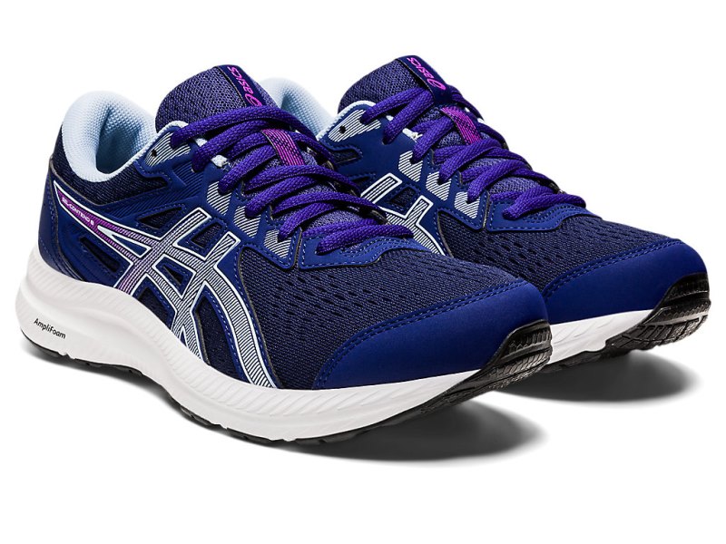 Asics Gel-contend 8 Tekaški Čevlji Ženske Modre Svetlo Modre | SI3957-555