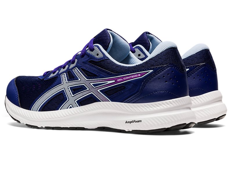 Asics Gel-contend 8 Tekaški Čevlji Ženske Modre Svetlo Modre | SI3957-555