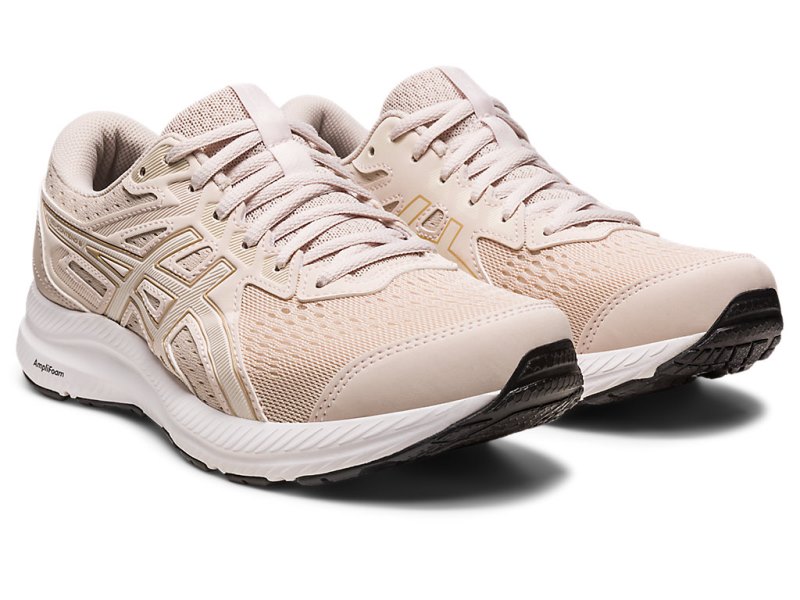 Asics Gel-contend 8 Tekaški Čevlji Ženske Bež Kremna | SI5587-619