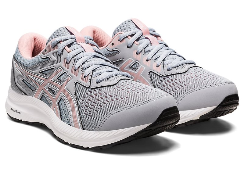 Asics Gel-contend 8 Tekaški Čevlji Ženske Sive Roza | SI7989-869