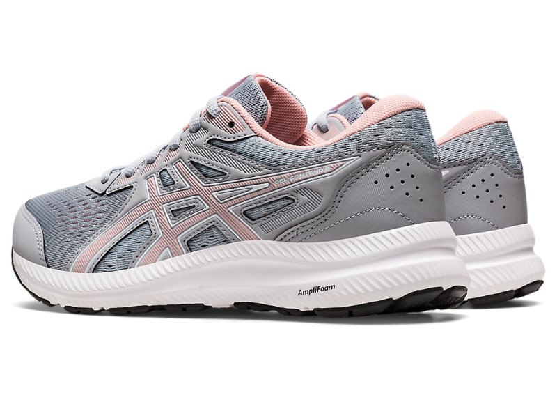 Asics Gel-contend 8 Tekaški Čevlji Ženske Sive Roza | SI7989-869