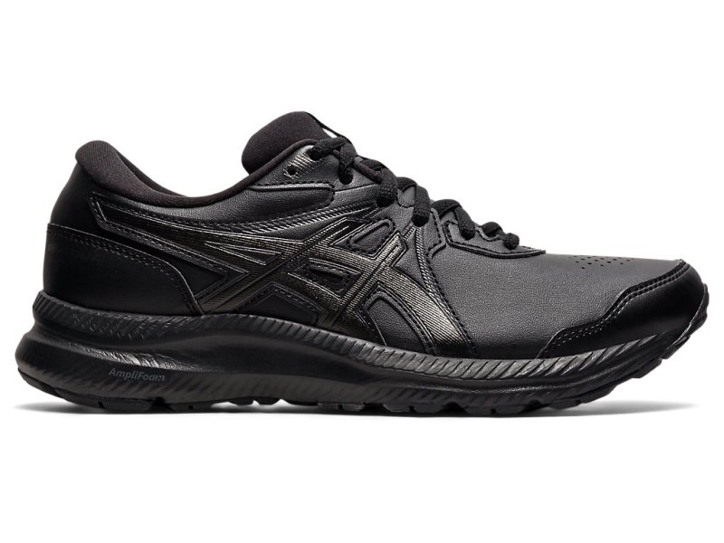 Asics Gel-contend Walker (D) Tekaški Čevlji Ženske Črne Črne | SI5143-642