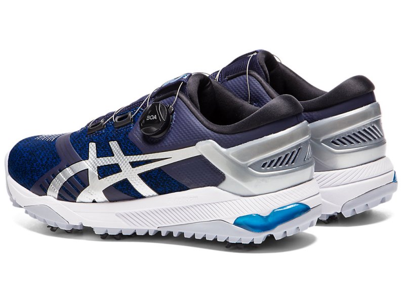 Asics Gel-course Duo BOA Čevlji Za Golf Moški Temno Modre Srebrne | SI6122-529