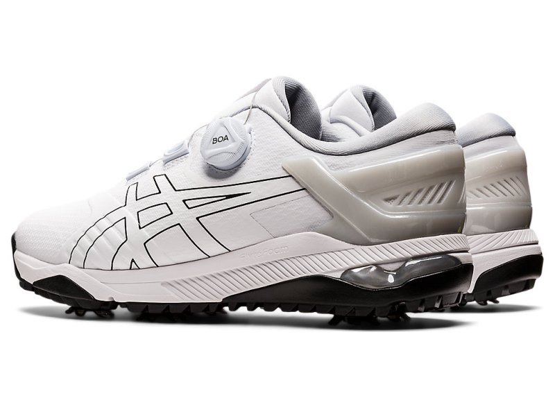 Asics Gel-course Duo BOA Čevlji Za Golf Moški Bele Črne | SI9029-326