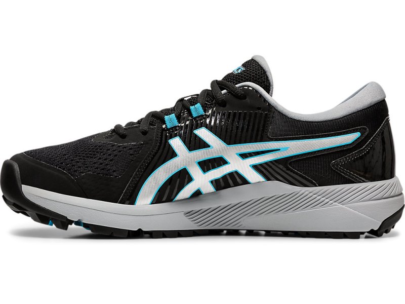 Asics Gel-course Glide Čevlji Za Golf Moški Črne Srebrne | SI4649-795