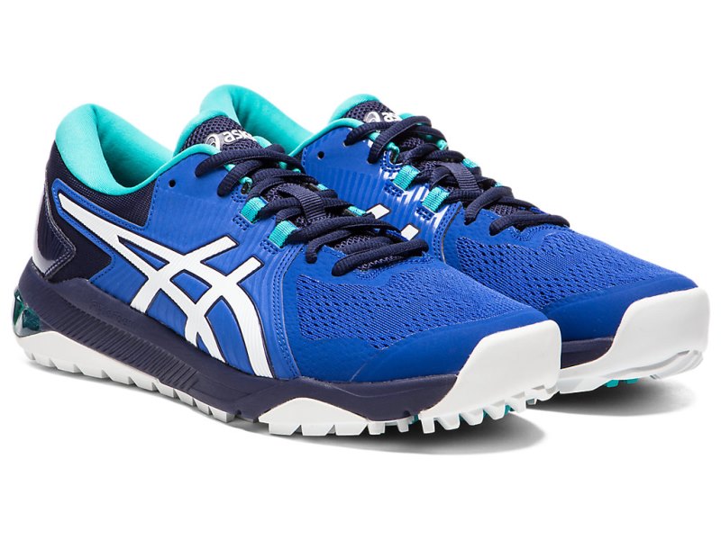 Asics Gel-course Glide Čevlji Za Golf Moški Modre Bele | SI8392-517