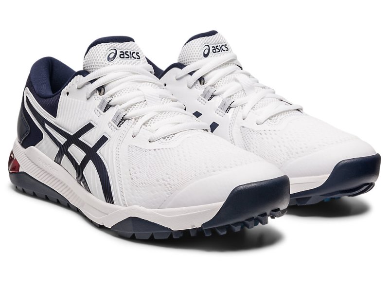 Asics Gel-course Glide Čevlji Za Golf Moški Bele Črne | SI8461-462