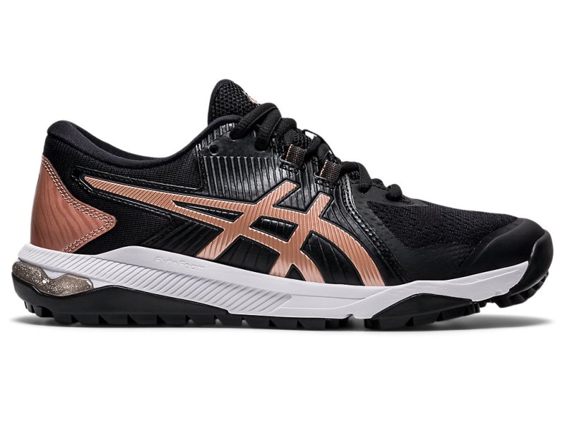 Asics Gel-course Glide Čevlji Za Golf Ženske Črne Roza Zlate | SI4899-760