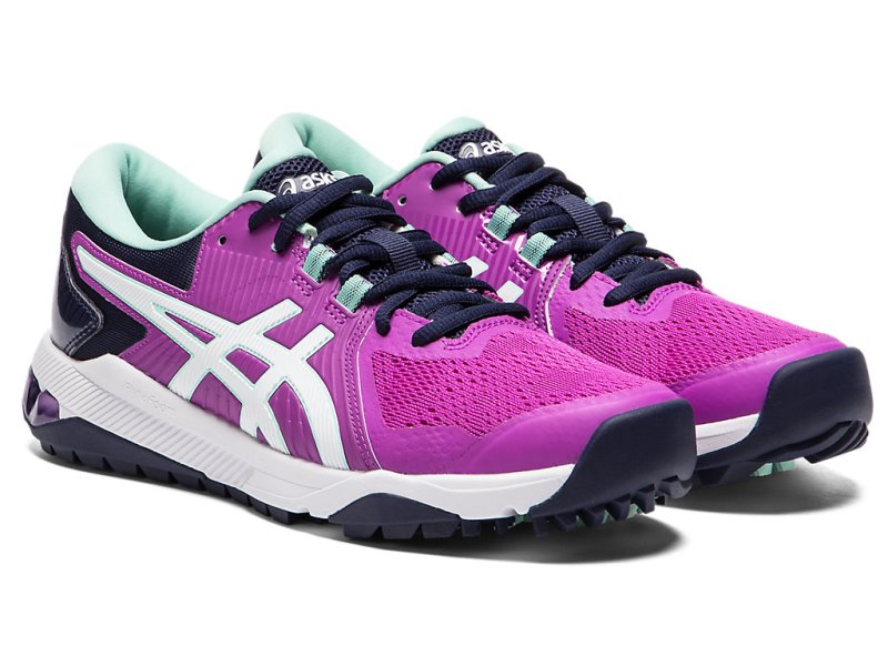 Asics Gel-course Glide Čevlji Za Golf Ženske Vijolične Bele | SI5633-115