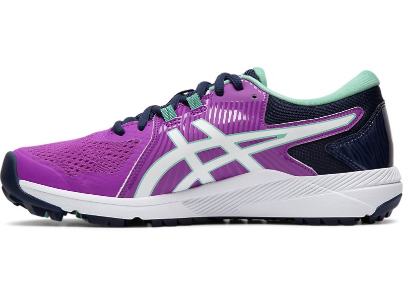 Asics Gel-course Glide Čevlji Za Golf Ženske Vijolične Bele | SI5633-115